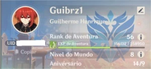 AR56 - 13P 5* - ENDGAME - Genshin Impact
