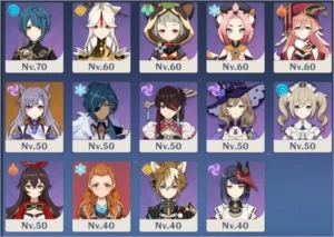 AR56 - 13P 5* - ENDGAME - Genshin Impact