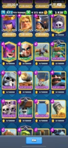 Clash Royale 9000 Trof/Nv 63/Cartas 112 Nv 14/ 33 Nv 15