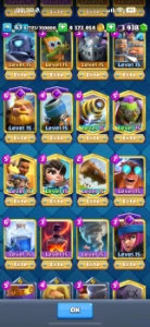 Clash Royale 9000 Trof/Nv 63/Cartas 112 Nv 14/ 33 Nv 15