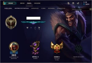 Conta League of Legends LOL