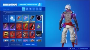 Conta Fortinite + Passe de batalha ativo + 1250 v bucks - Fortnite