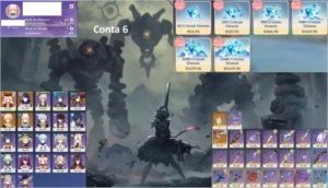 sem login ar 52 klee baal kokomi mona arco de amos - Genshin Impact