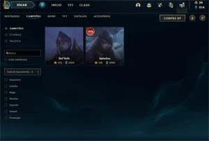 Conta de League Of Legends LOL