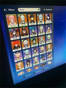 GENSHIN AR 58 15 PERSONAGENS 5S E 11 ARMAS 5S - Genshin Impact