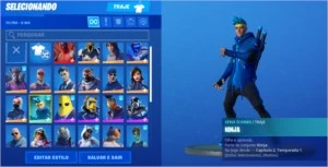 CONTA FORTNITE COM SALVE O MUNDO + CODIGO CRIADOR HABILITADO