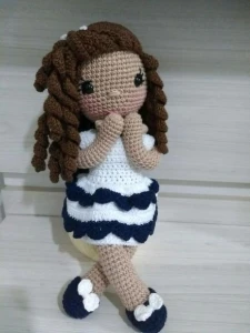 Boneca Personalizada Ester - Artesanato e Personalizados
