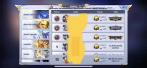 Saint Seiya - Conta extremamente competitiva - Saint Seiya Awakening SSA