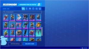 Conta Fortnite-Season 4 a Season 10 Full-Season 6 incompleto