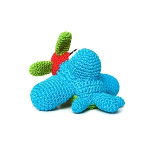 Avião em amigurumi - Artesanato e Personalizados