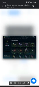 Conta Rara League of Legends LOL