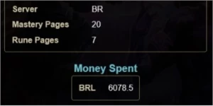 Conta League Of Legends 631 Skins LOL
