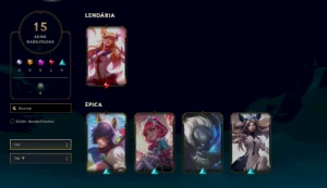 Conta MESTRE 0 Pdl, Mono Evelynn - League of Legends LOL