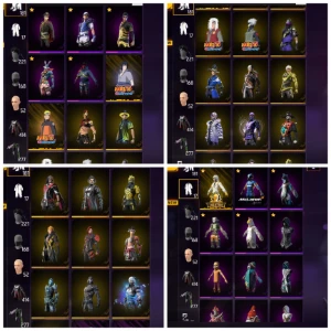 Relíquia Quase 8 Ano Nível 65: Collab Naruto Intensa + Evolu - Free Fire