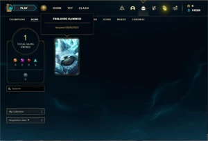 Conta Platina 4 Com 20 Champs e 1 Skin ( No servidor N.A ) - League of Legends LOL