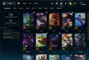Conta Platina 4 Com 20 Champs e 1 Skin ( No servidor N.A ) - League of Legends LOL