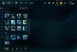 Conta Platina 4 Com 20 Champs e 1 Skin ( No servidor N.A ) - League of Legends LOL