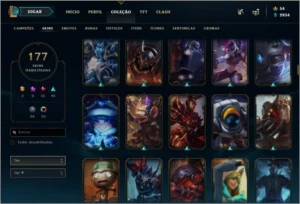 Conta LOL Gold II Muitas Skins - League of Legends