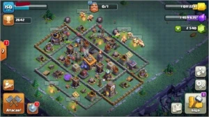 Clash of clans CV 11 bem upado e barato