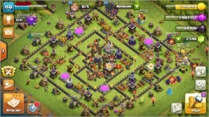 Clash of clans CV 11 bem upado e barato