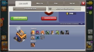 Clash of clans CV 11 bem upado e barato