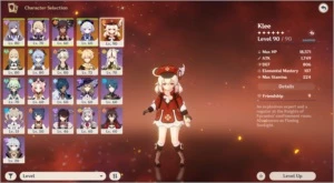 Genshin Account, AR 54, 5-five star char, 1-5 star weapon US - Genshin Impact