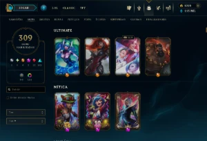 Venda Conta Lol Com 308 Skins - League of Legends