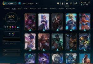 Venda Conta Lol Com 308 Skins - League of Legends