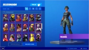 Conta fortnite IKONIC,CAVELEIRA RUBRA, PATRULHEIRO
