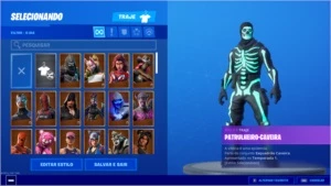 Conta fortnite IKONIC,CAVELEIRA RUBRA, PATRULHEIRO