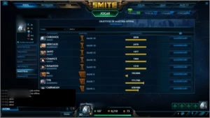 Conta Smite Global Godpack + Skins Limitadas - Outros