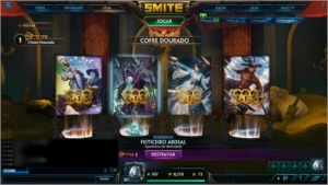 Conta Smite Global Godpack + Skins Limitadas - Outros
