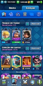 Conta de Clash Royale nível 50 (rei 14) arena 20