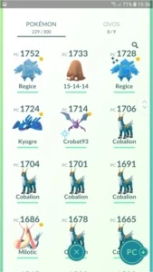 Conta De Pokemon Go Lv29 - Pokémon