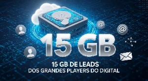 15 GB de Leads dos Maiores Players do Marketing Digital