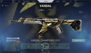Vendo conta Valorant, vandal/karambit champions muitas skins