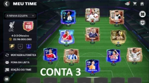 Conta 3 Fifa Ger 119 + Vini Jr. 119