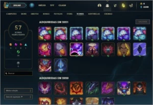 CONTA SMURF COM 10K DE ESSÊNCIA LARANJA - League of Legends LOL