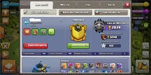 conta clash of clans cv12