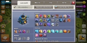 conta clash of clans cv12