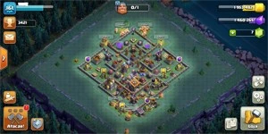 conta clash of clans cv12