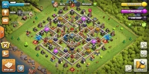 conta clash of clans cv12