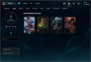 CONTA LOL DIAMANTE 2 - League of Legends