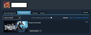 253 Jogos, Zomboid, Golf With Friends, Night Of The Dead - Steam