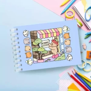 Arquivo Digital Livro de Colorir Bobbie Goods - Capa Rosa e - eBooks