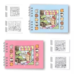 Arquivo Digital Livro de Colorir Bobbie Goods - Capa Rosa e - eBooks