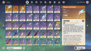 HUTAO + Homa + 4 5 Estrelas & Aloy - Genshin Impact