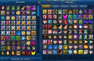 LADMO Bagra Susashin Box Acc+Evo Aura Jog Perm SET HT CT - Digimon Masters Online