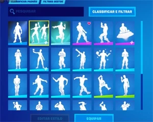 Conta Fortnite 1250 vbuck