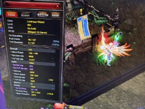 Mu Online Luminous Wizard 800 lvl Midgard